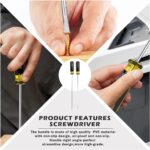 2 PCS 15" Long Screwdriver Set - Flat Blade Screwdriver - Image 3