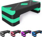 Adjustable Exercise Workout Aerobic Stepper Step Platform Trainer