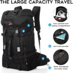 KAKA Travel Backpack, Carry On Backpack Durable Convertible Duffle Bag - Image 5