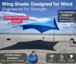 Wing Shade Beach Tent Sun Shelter - Image 3