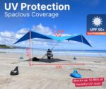 Wing Shade Beach Tent Sun Shelter - Image 4